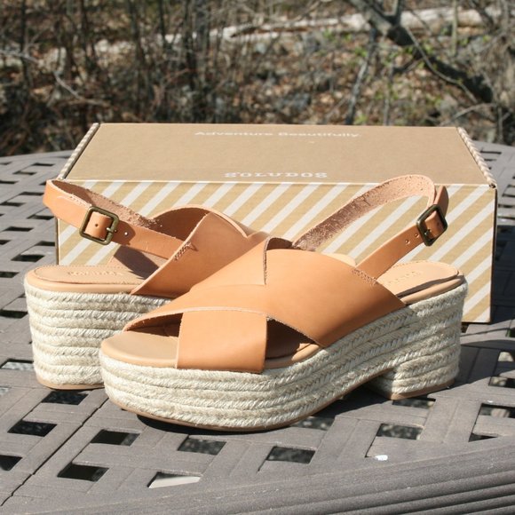 SOLUDOS AMALFI PLATFORM 8.5 Womens Sandal - Picture 7 of 9